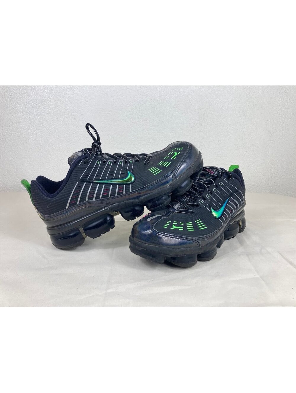 Nike Air VaporMax 360 Black Green Strike Crimson Men's 11